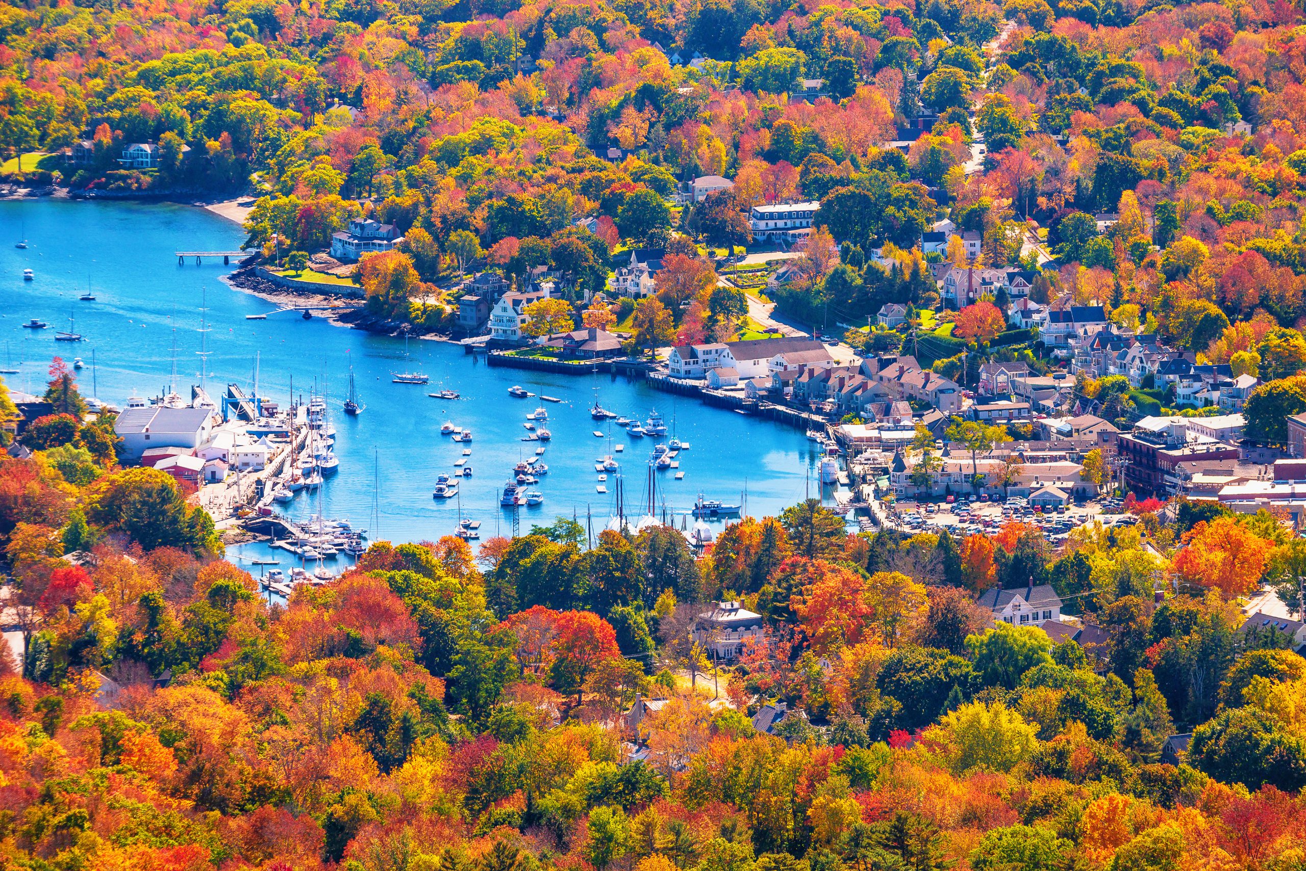 View from Mount Battie
